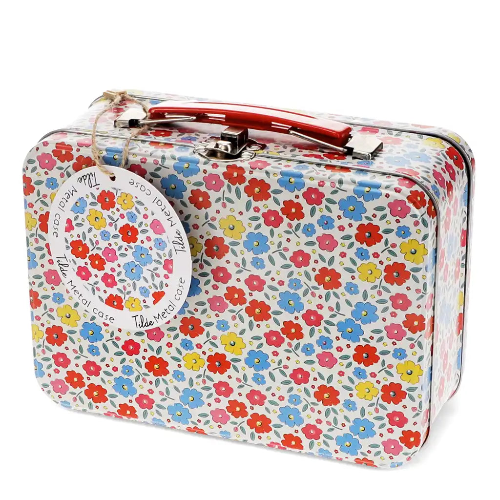 Malinha metal flores tilde