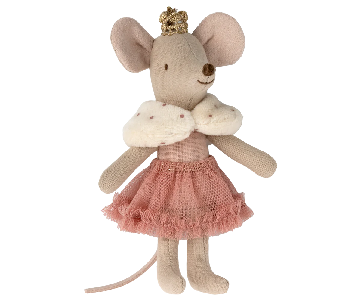 Ratinho princesa na caixa