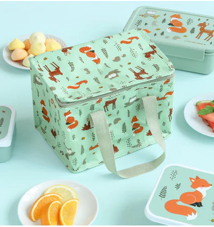 lancheira térmica animais floresta