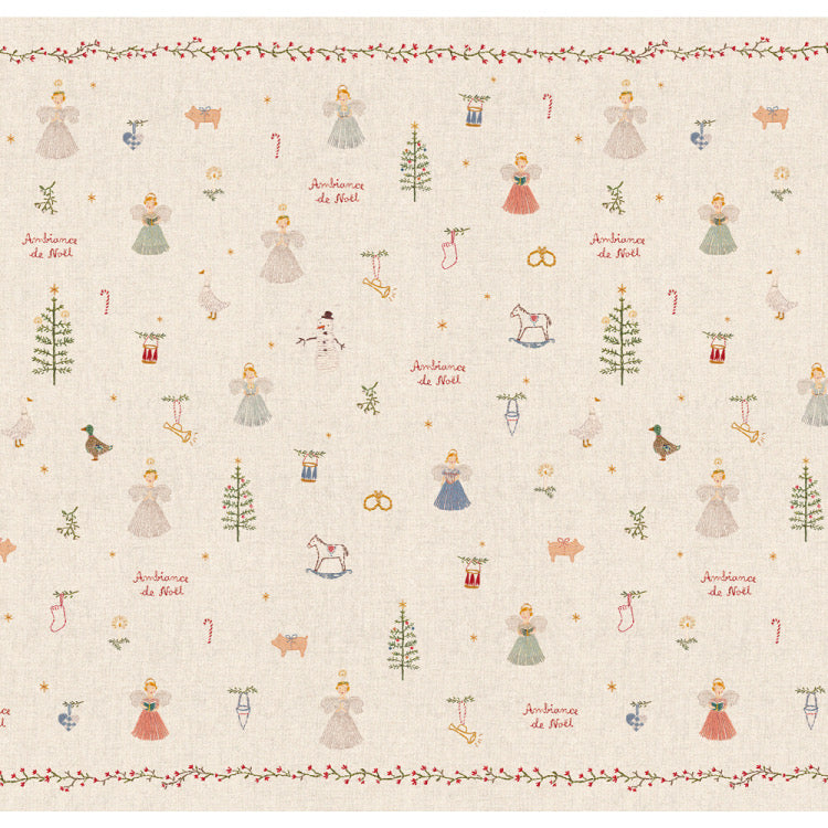 Papel de embrulho ambiance de Noel