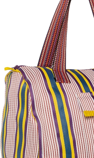 Travel Bag Yellow/Blue/Purple