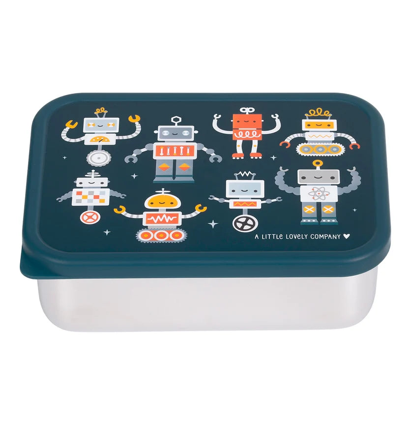 Caixa metálica robots