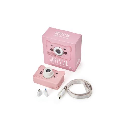 Máquina fotográfica digital - rosa