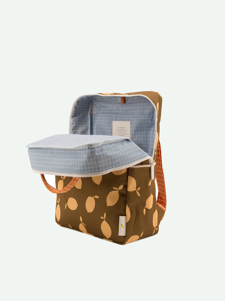 Mochila grande limões