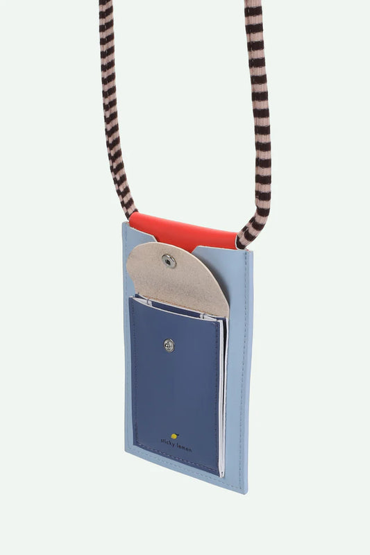 Bolsa telemóvel azul
