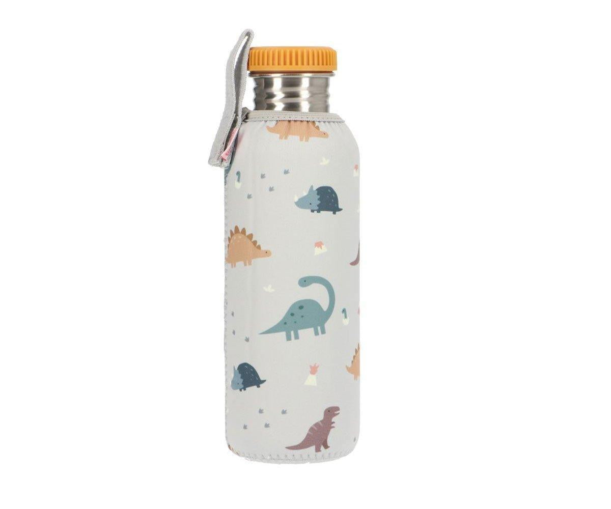 Garrafa metálica dino world - 750ml