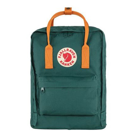 Kanken arctic green/ spicy orange