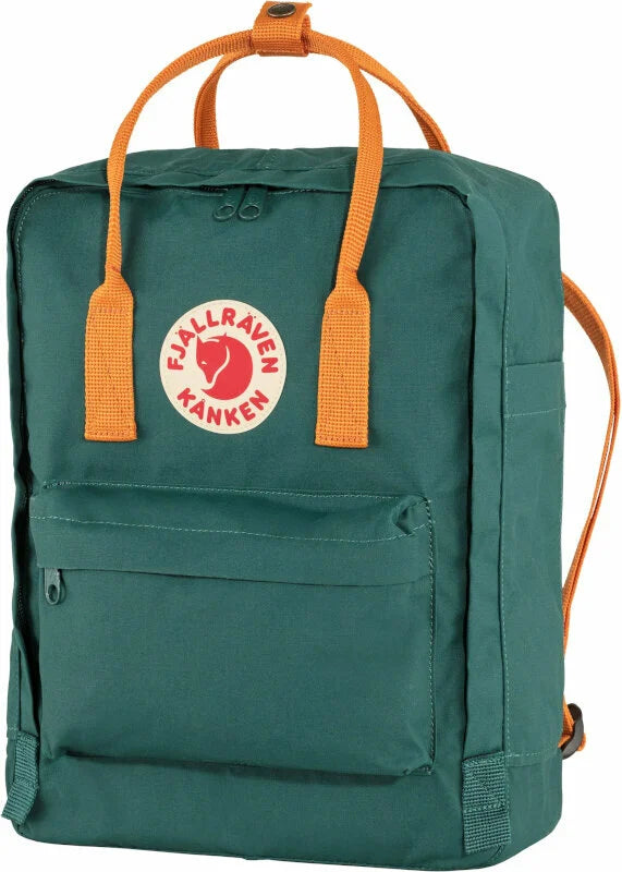 Kanken arctic green/ spicy orange