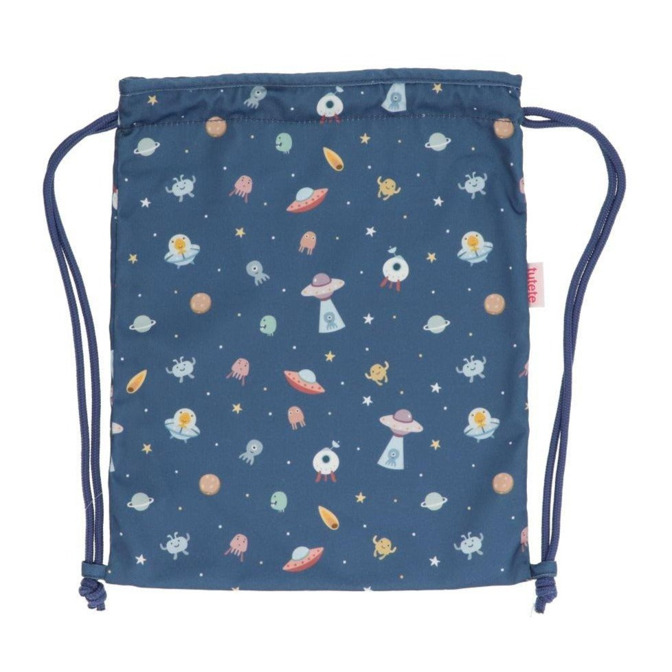 Saco Tecido cordões marcianos