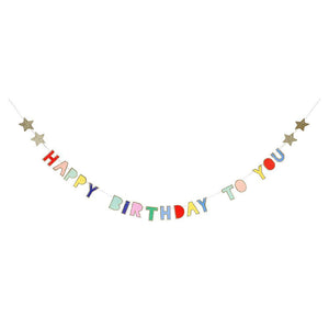 Grinalda mini "happy birthday"