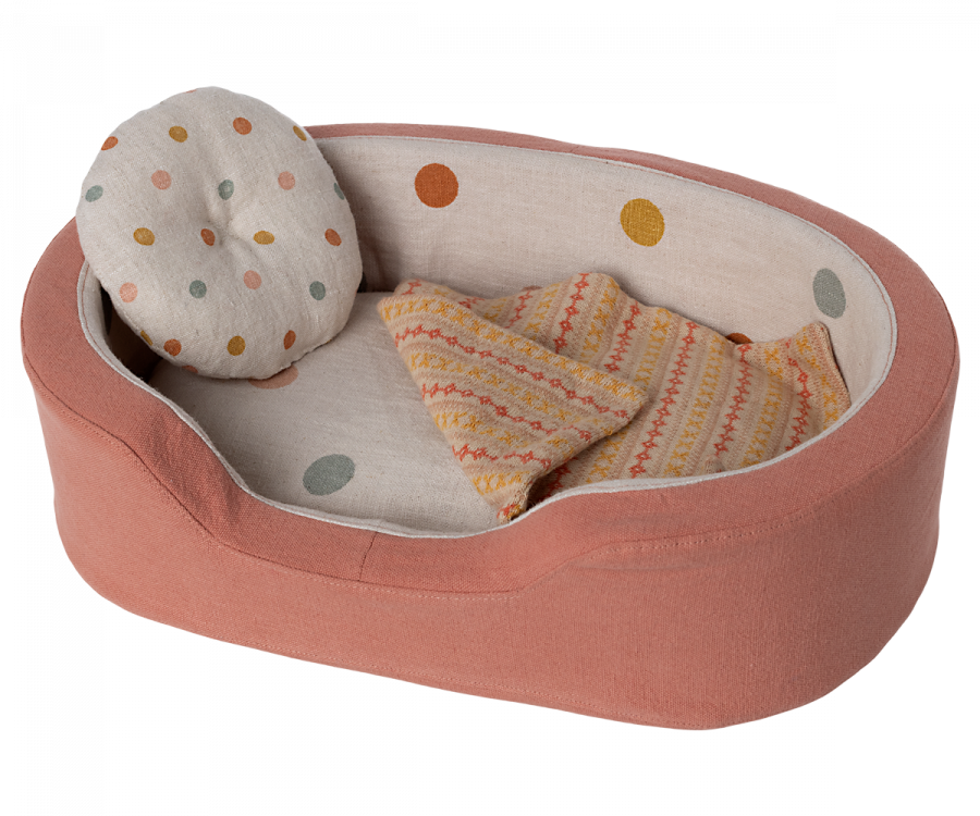 Cestinha para cão - coral