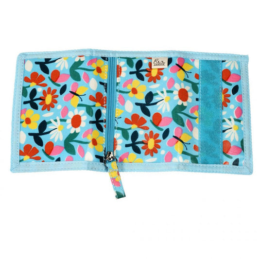 Carteira jardim borboletas