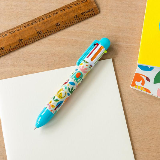 Caneta arco-íris wild wonders