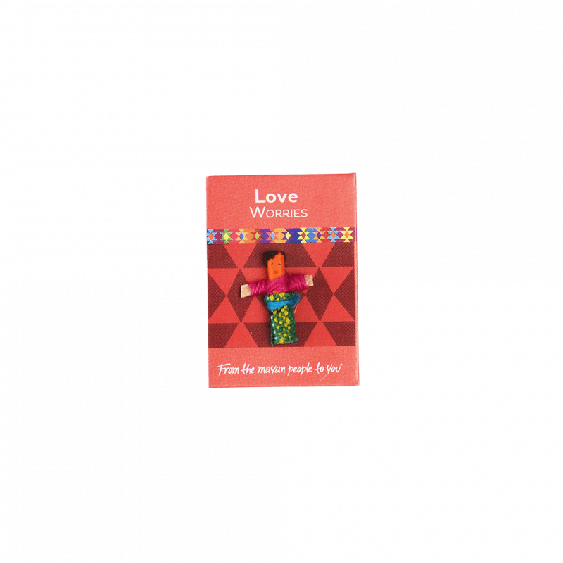Mini worry dolls
