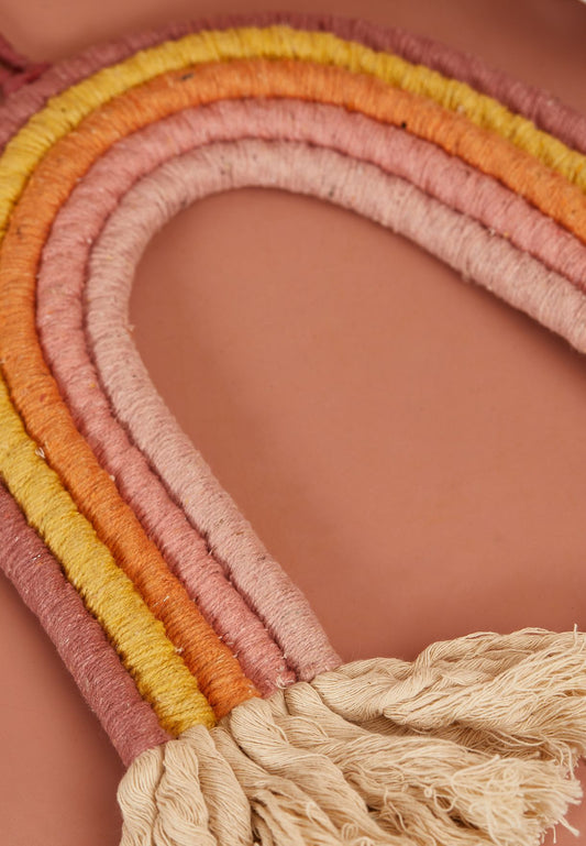 Decoração de parede - arco-íris