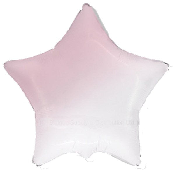 Balão estrela rosa
