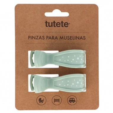 Pinças para fraldas sage