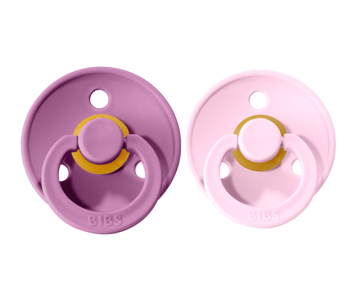 Conj. 2 chuchas BIBS® Lavender/baby pink
