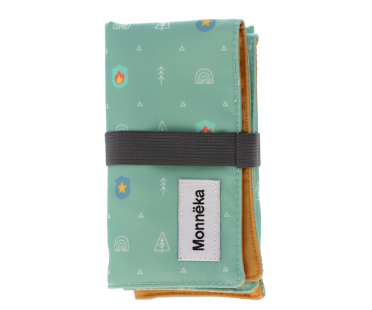 Kit tapete estrada mostarda/verde