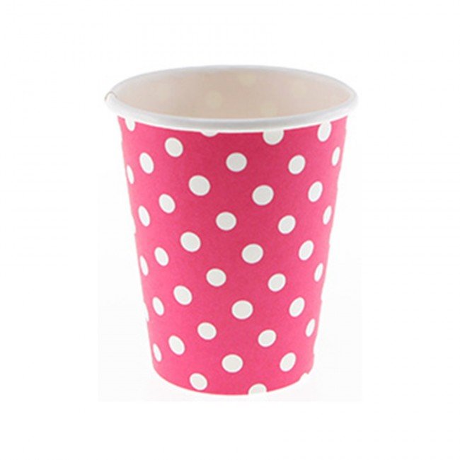 Copos framboesa bolas