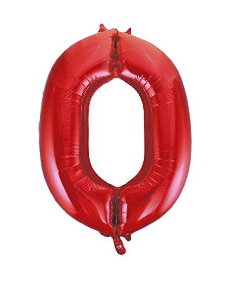 Balão grande número - encarnado