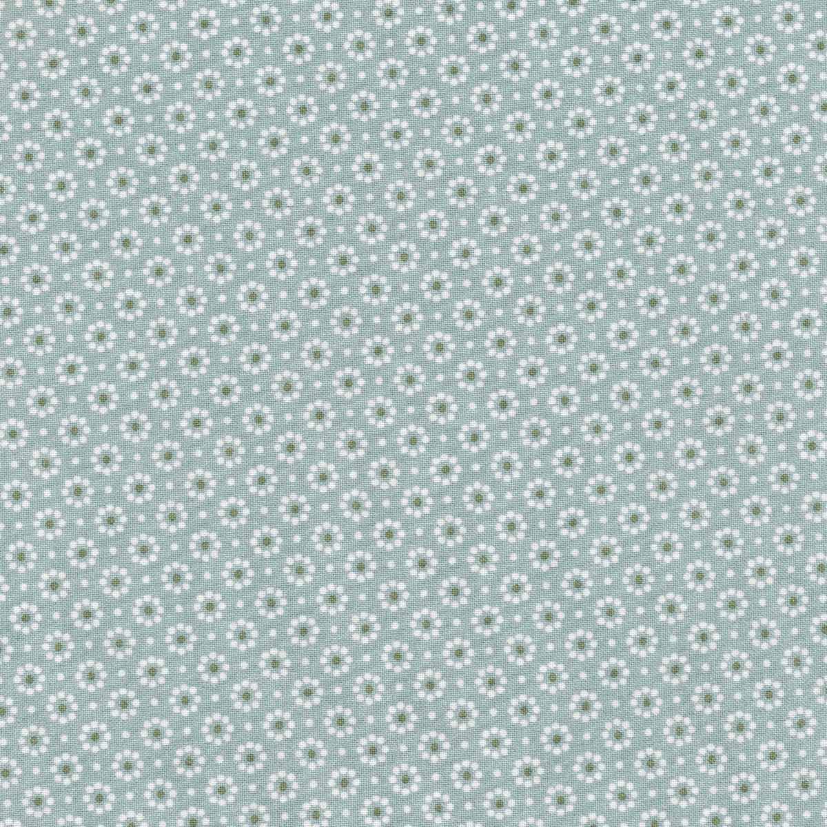 Tecido plastificado - belle fleur ice green