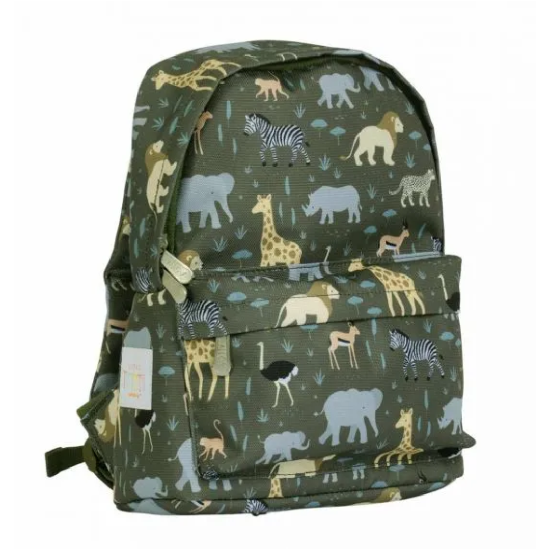 Mini mochila animais savana