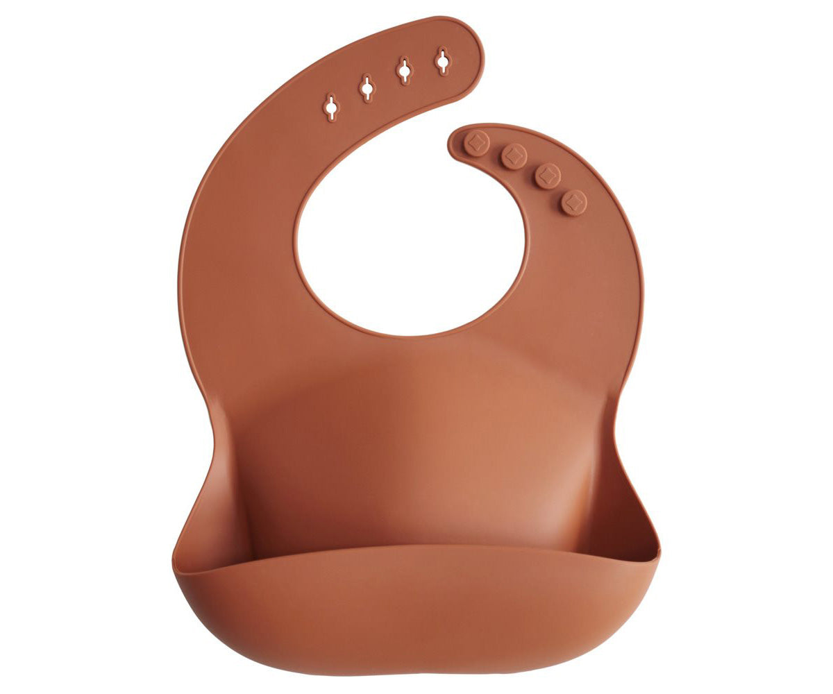 Babetes silicone mushie lisos