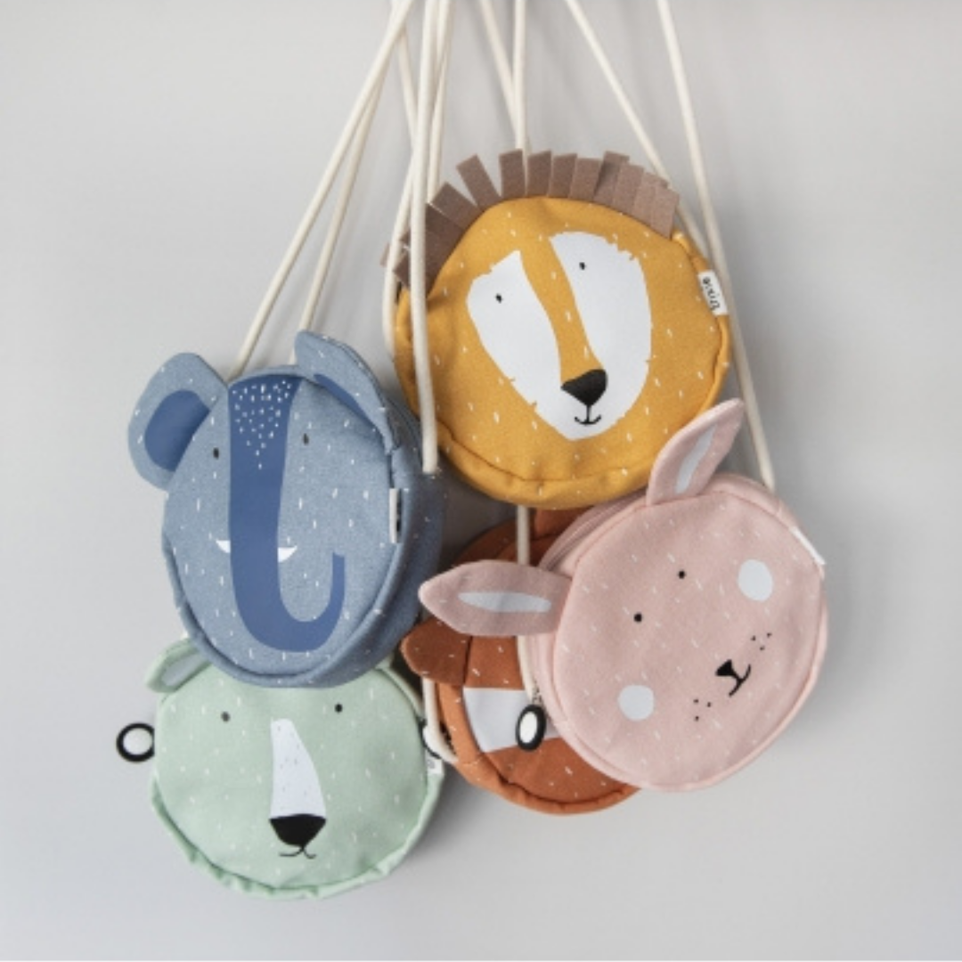 Bolsa redonda raposa laranja