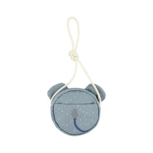 Bolsa redonda elefante azul