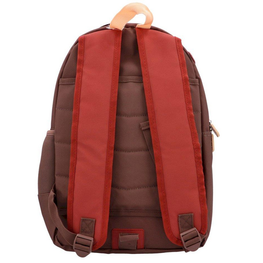 Mochila castanha arco íris