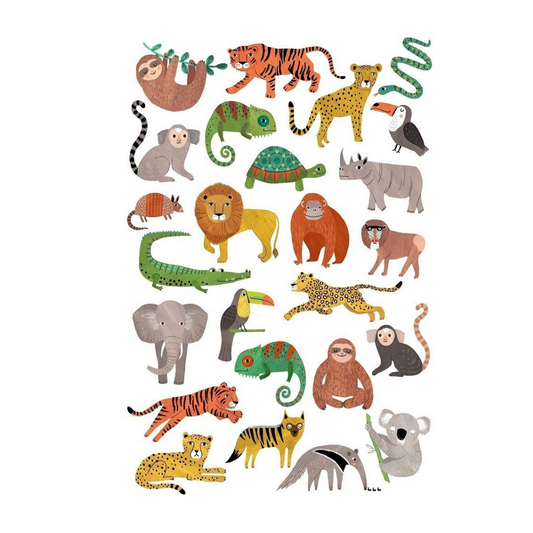 Tatuagens animais da selva