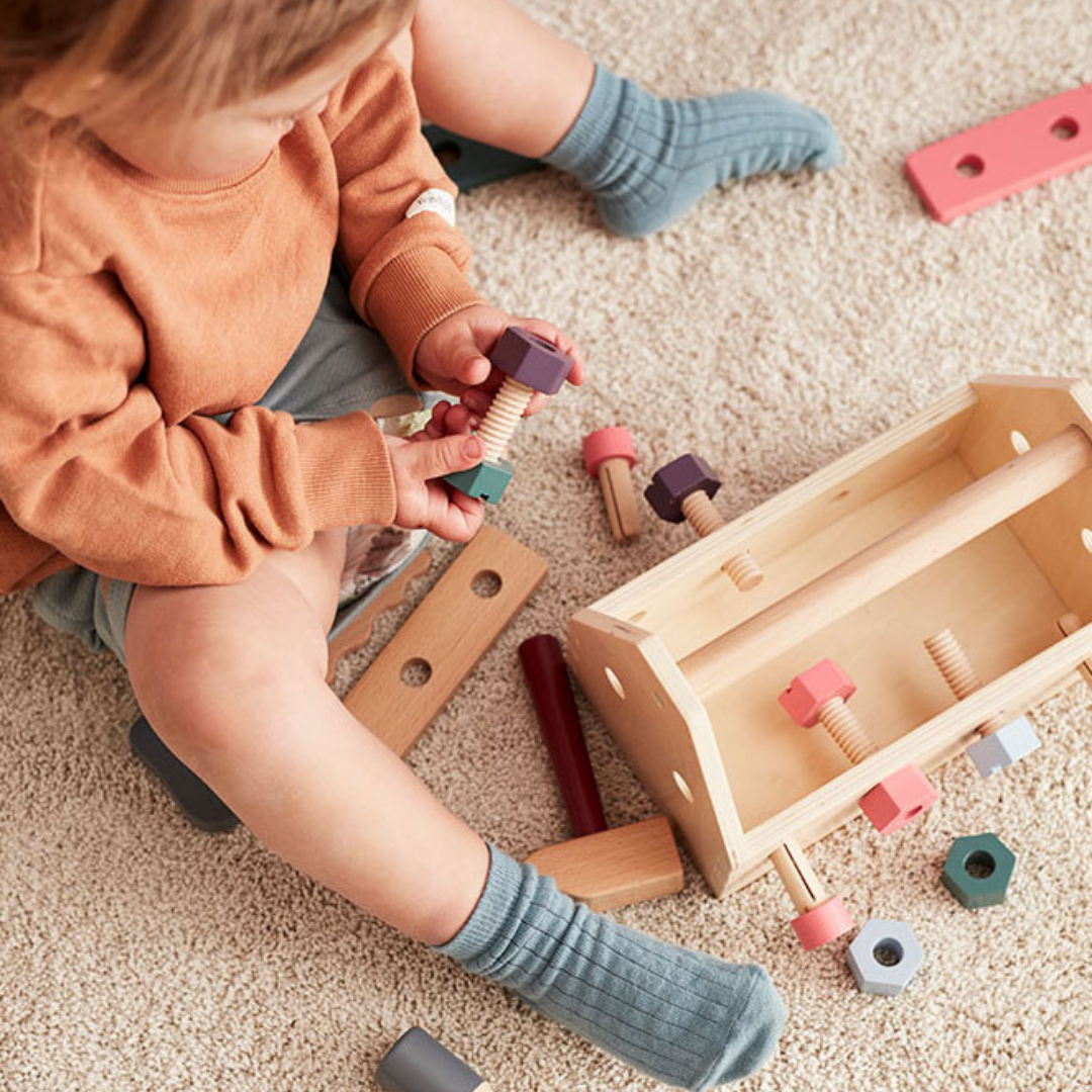 Caixa de ferramentas madeira