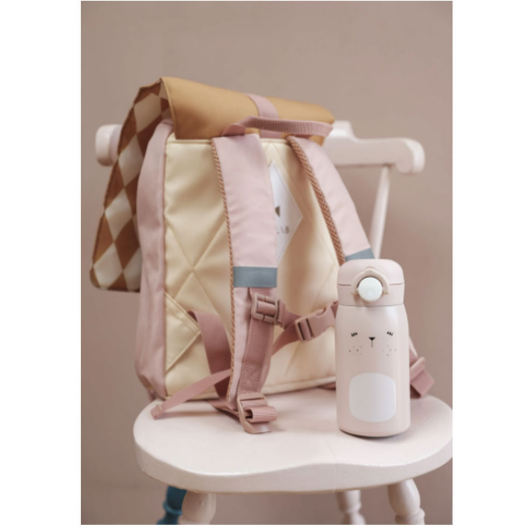 Garrafa térmica coelho rosa