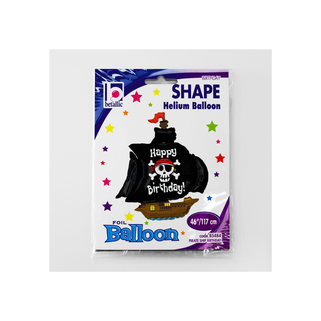 Balão barco pirata