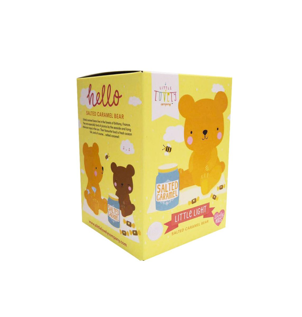 Luz de presença urso amarelo