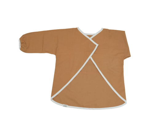 Babete mangas - ocre