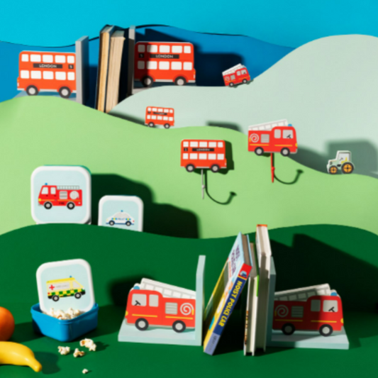 Cabide autocarro encarnado