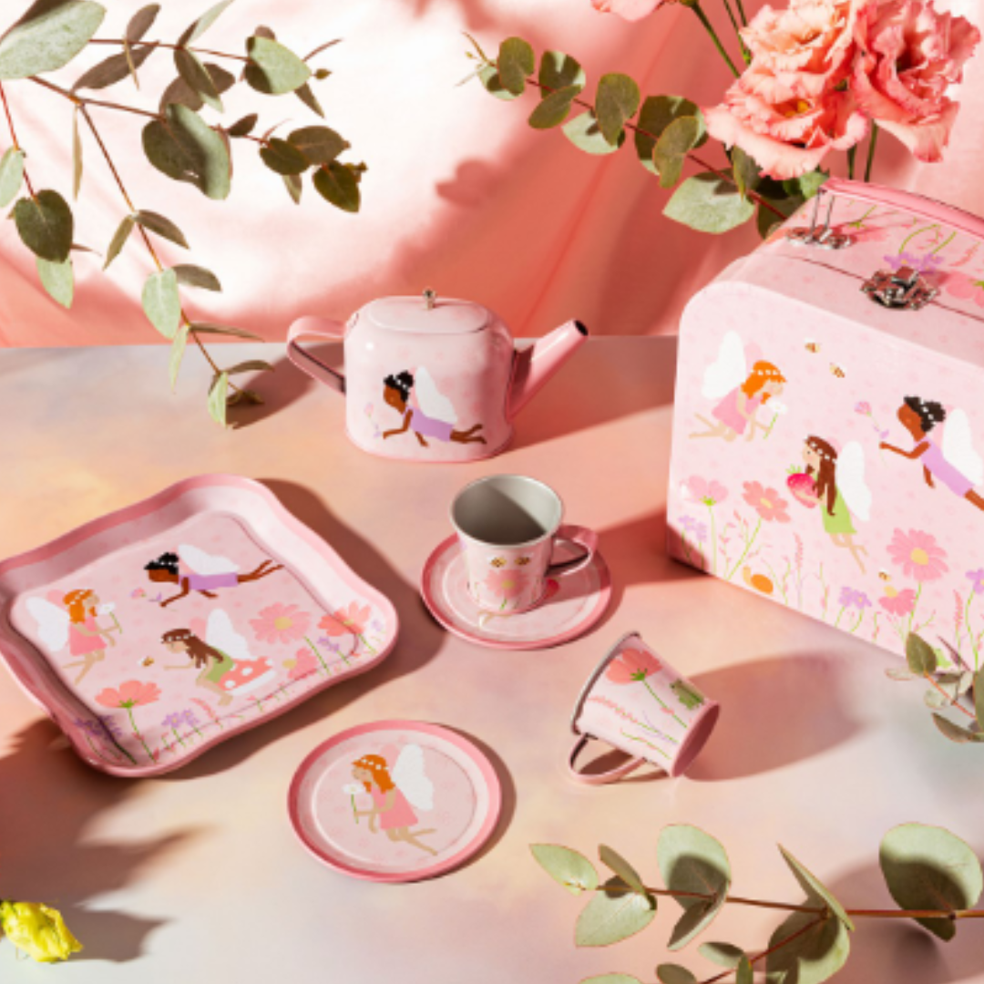 Serviço de chá fadas