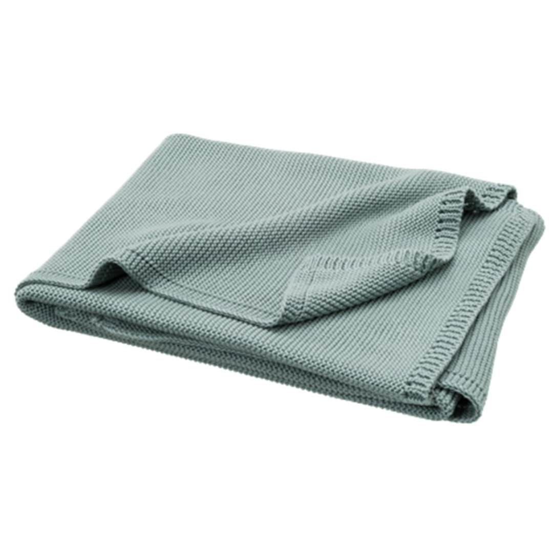 Manta algodão verde água