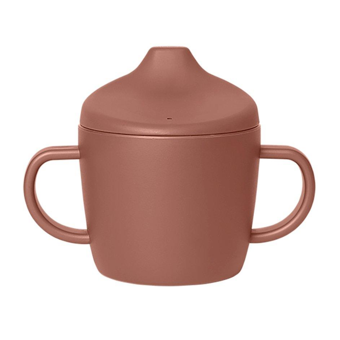 Copo silicone com asas - clay