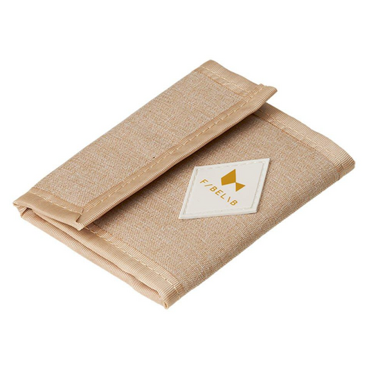 Carteira bege estrela