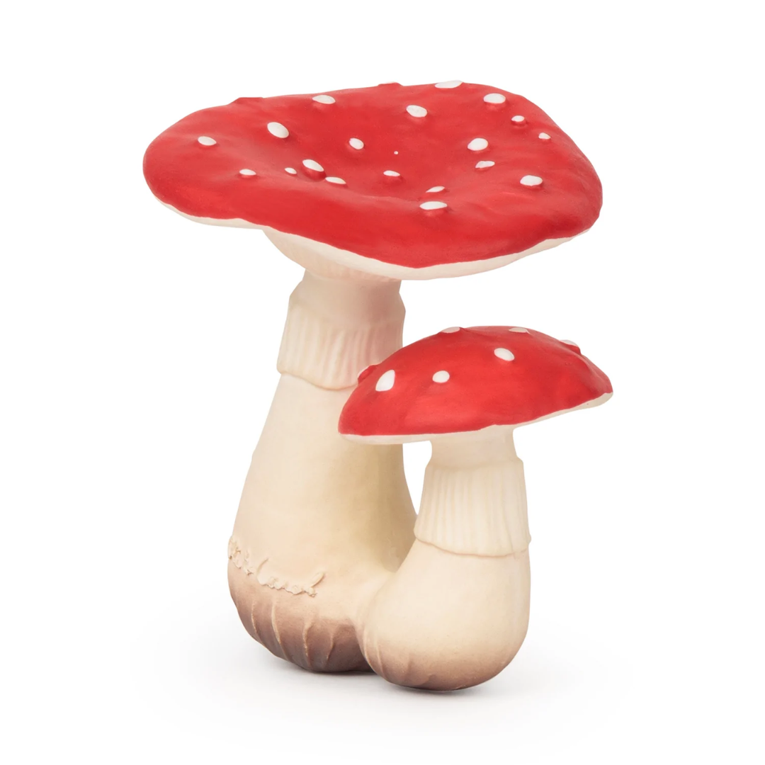 Mordedor cogumelo encarnado