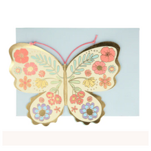 Carregar imagem no visualizador da galeria, Cartão aniversário borboleta