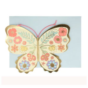 Cartão aniversário borboleta