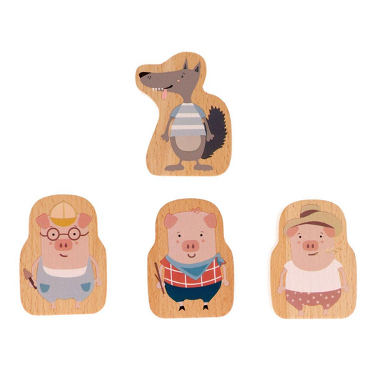 Kit tapete estrada 3 porquinhos