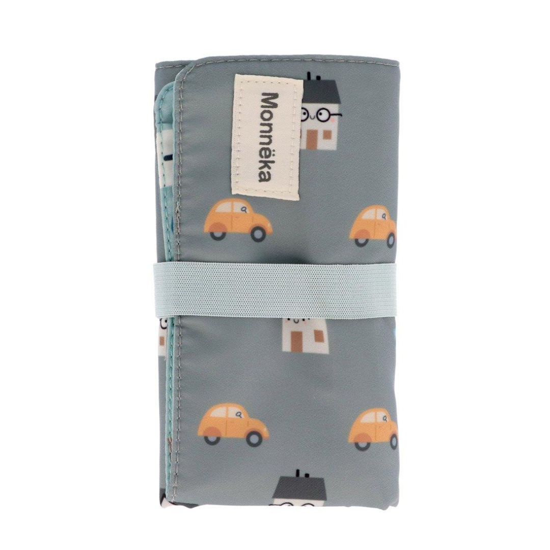 Kit tapete estrada verde escuro