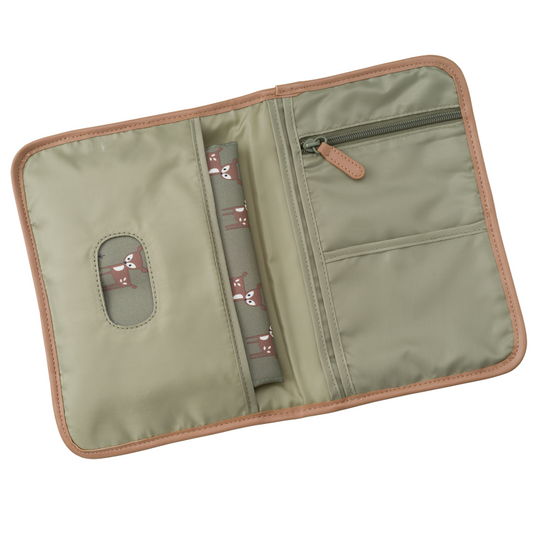 Muda fraldas bambi verde