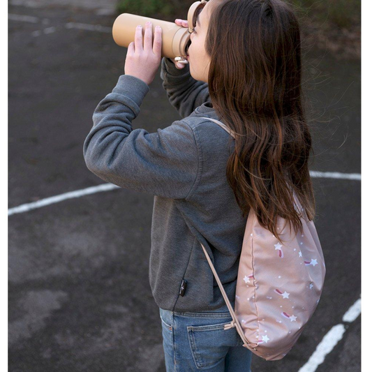 Mochila cordões planetas