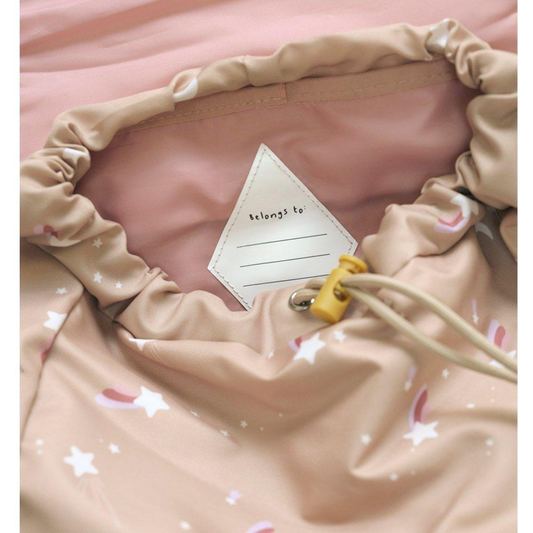 Mochila escolar grande estrelas